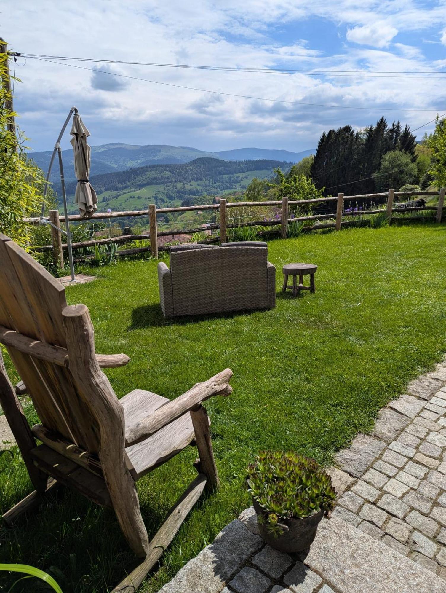 Aux Balcons De La Vallee Soultzeren Buitenkant foto